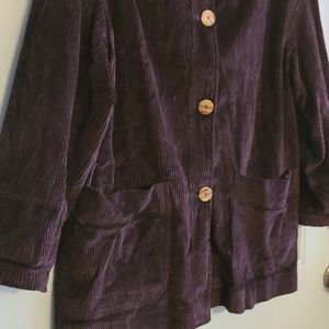 Purple Corduroy Jacket